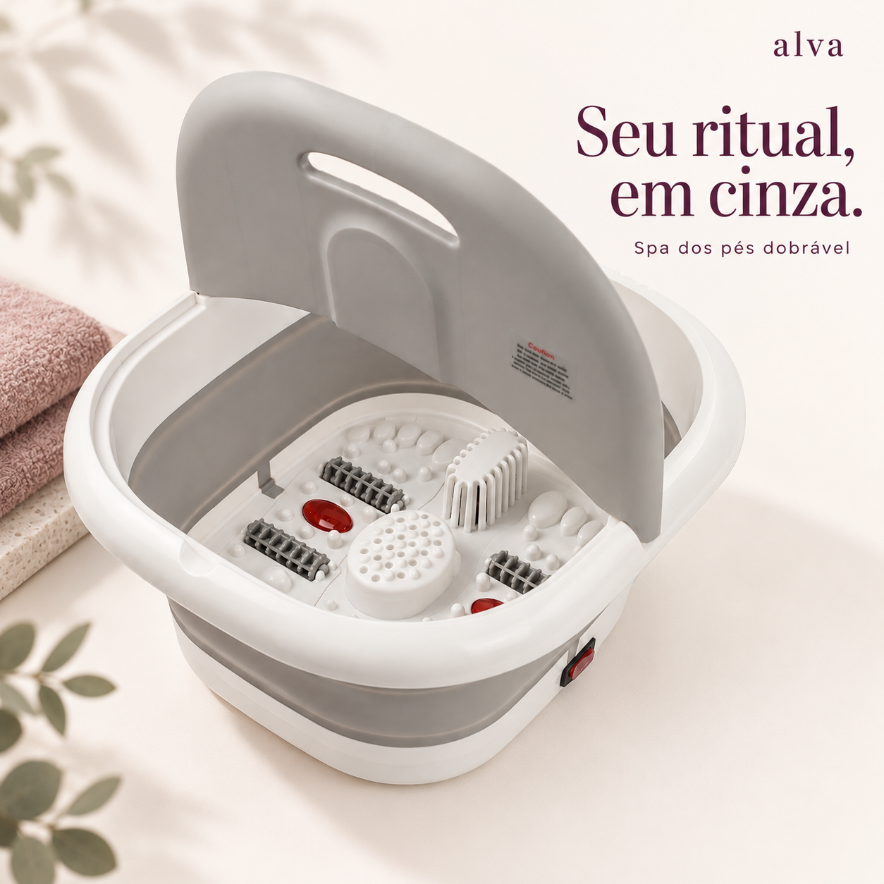 Spa ALVA na cor cinza