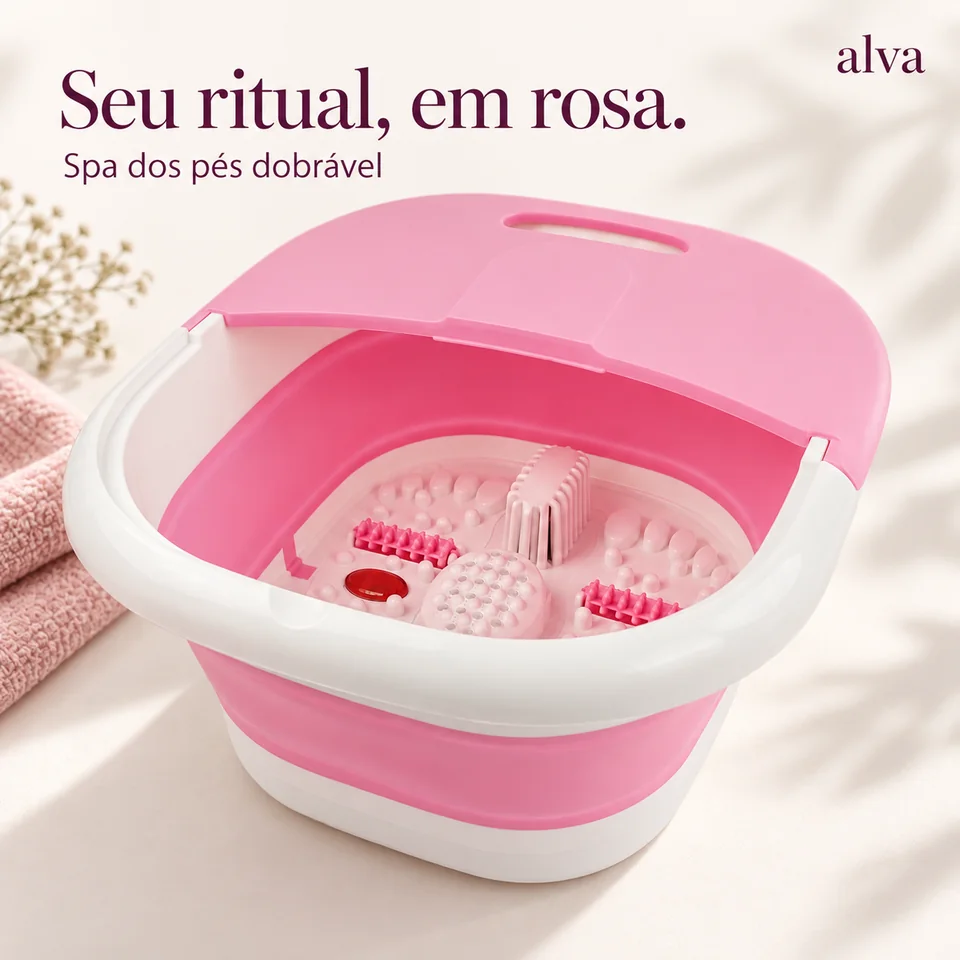 Spa ALVA na cor rosa